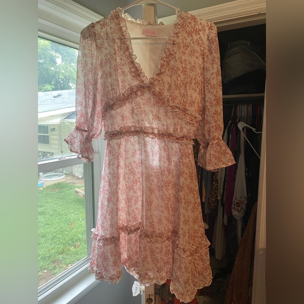 Pink Lily dress never worn